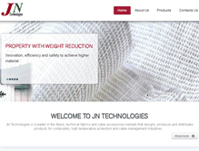 Tablet Screenshot of jnt-group.com